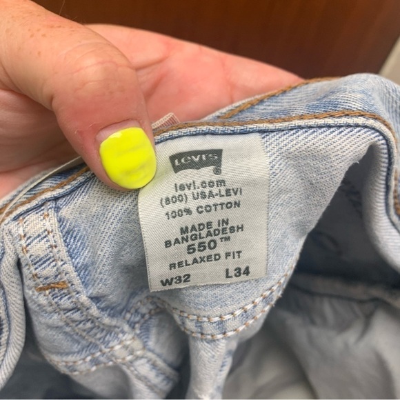 Customized Levi’s 550 Jeans - Picture 12 of 13